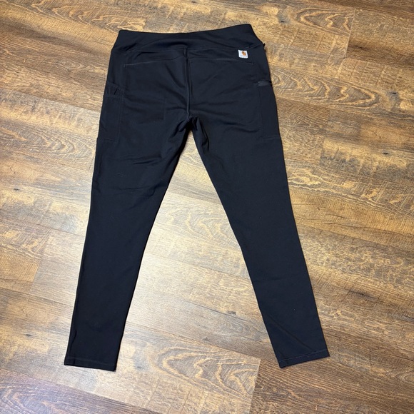 Carhartt Force Midweight Utility Legging Cargo Pockets Fitted Womens Large 12/14 - Picture 8 of 9